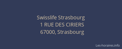 Swisslife Strasbourg