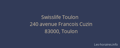 Swisslife Toulon