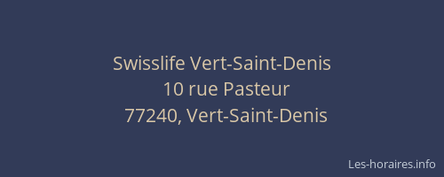 Swisslife Vert-Saint-Denis