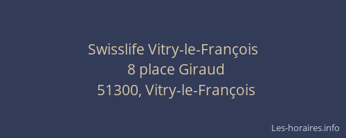 Swisslife Vitry-le-François
