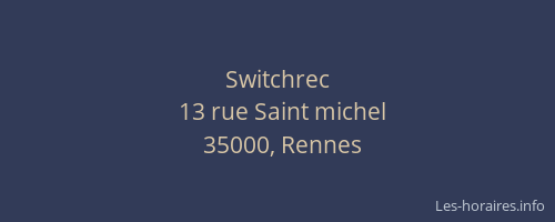 Switchrec