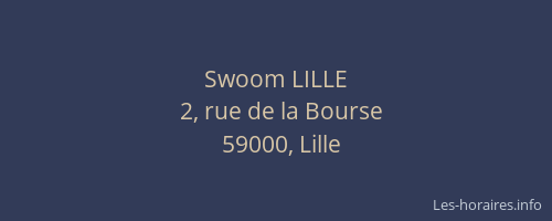 Swoom LILLE