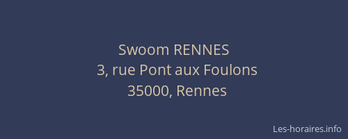 Swoom RENNES