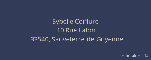 Sybelle Coiffure