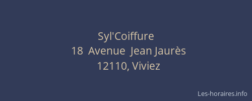 Syl'Coiffure