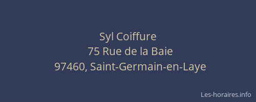 Syl Coiffure