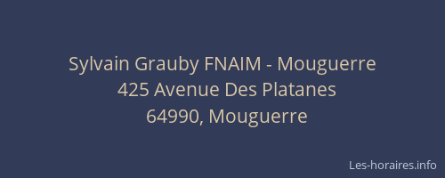 Sylvain Grauby FNAIM - Mouguerre