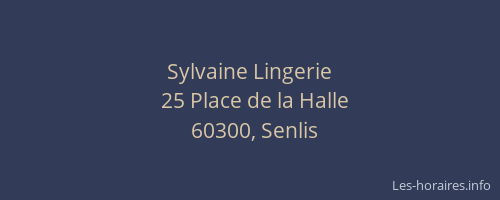 Sylvaine Lingerie