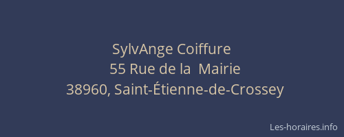 SylvAnge Coiffure