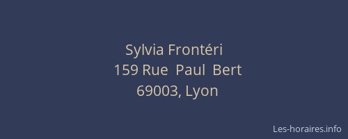 Sylvia Frontéri
