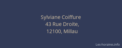 Sylviane Coiffure