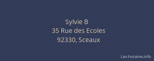 Sylvie B