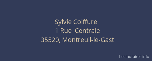 Sylvie Coiffure