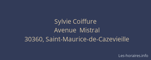 Sylvie Coiffure