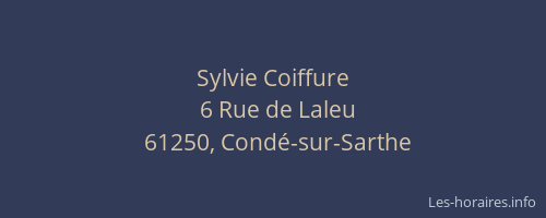 Sylvie Coiffure