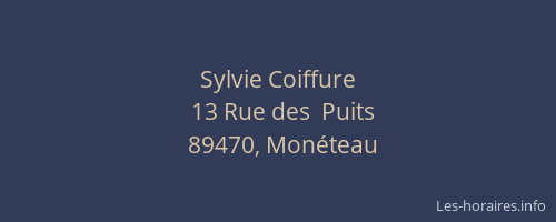 Sylvie Coiffure