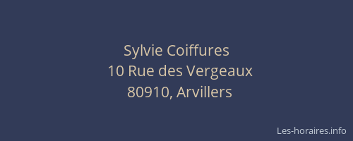 Sylvie Coiffures