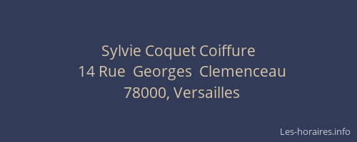 Sylvie Coquet Coiffure