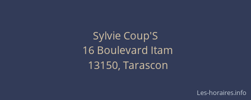 Sylvie Coup'S
