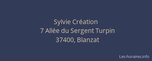Sylvie Création