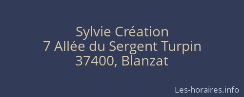 Sylvie Création