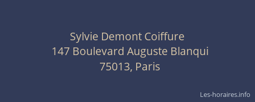 Sylvie Demont Coiffure
