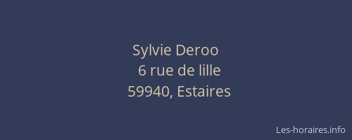 Sylvie Deroo