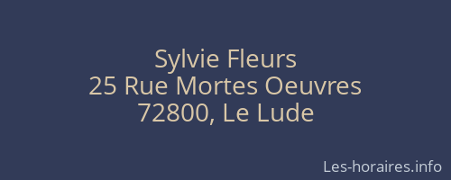 Sylvie Fleurs