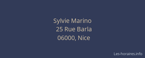 Sylvie Marino