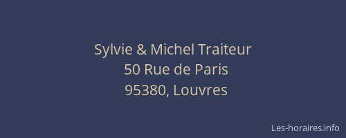 Sylvie & Michel Traiteur