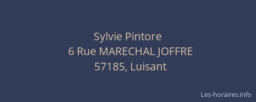 Sylvie Pintore