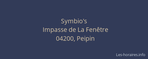 Symbio's