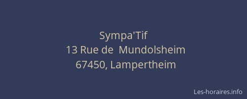 Sympa'Tif