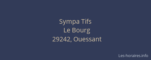 Sympa Tifs