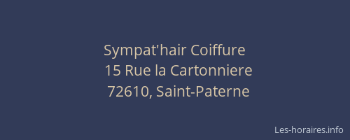 Sympat'hair Coiffure