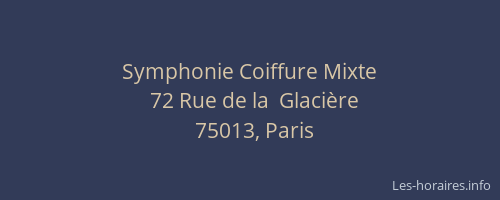 Symphonie Coiffure Mixte
