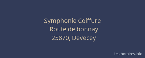 Symphonie Coiffure