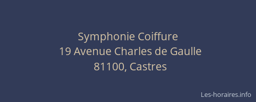 Symphonie Coiffure