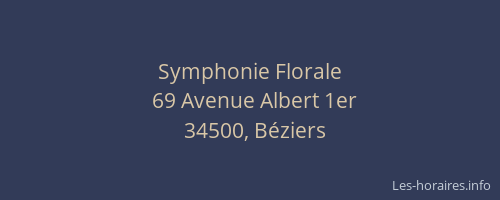 Symphonie Florale