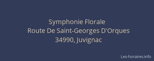 Symphonie Florale
