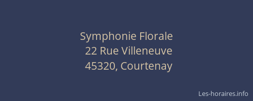 Symphonie Florale