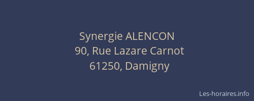 Synergie ALENCON