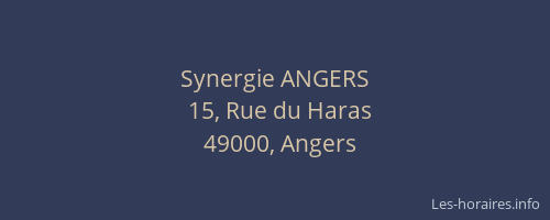 Synergie ANGERS