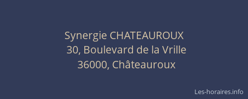 Synergie CHATEAUROUX