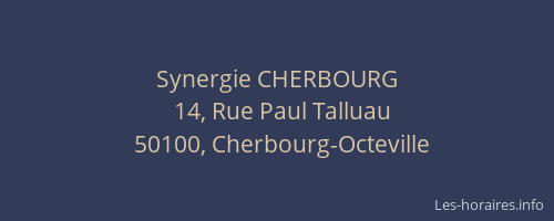 Synergie CHERBOURG