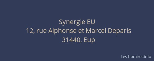 Synergie EU