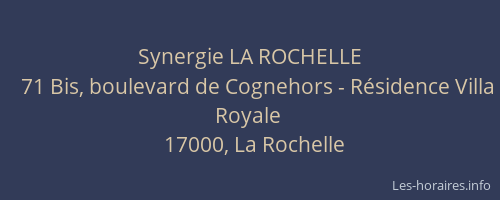 Synergie LA ROCHELLE