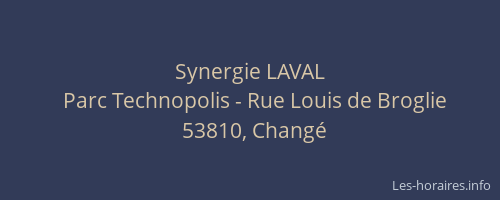 Synergie LAVAL