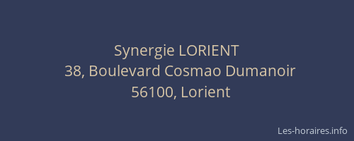 Synergie LORIENT