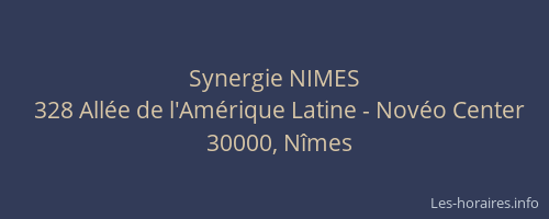 Synergie NIMES